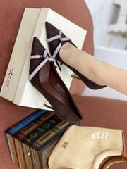 Cao gót da lộn C421