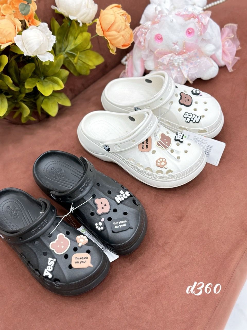 Sục nhựa Cross cá sấu D360