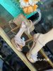 Sandal gót nhọn đế đúp S892