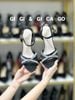 Sandal gót nhọn tiệc bling S882