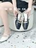 Guốc sục gót vuông D479