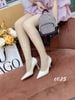 Cao gót nhọn da trơn C025