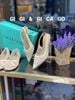 Cao gót nhọn ren hở gót C071