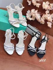 Sandal gót nhọn tiệc bling S882