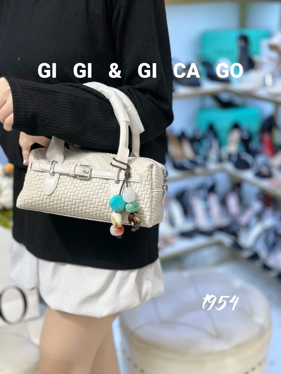 Túi trống đan T954