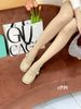 Cao gót vuông mũi tròn hở gót Loli C946