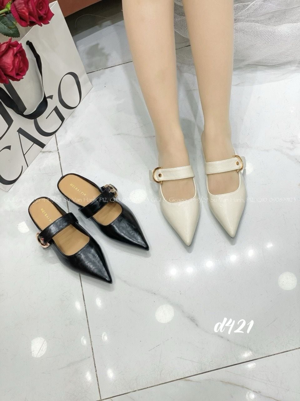 Dép sục bệt cài C D421