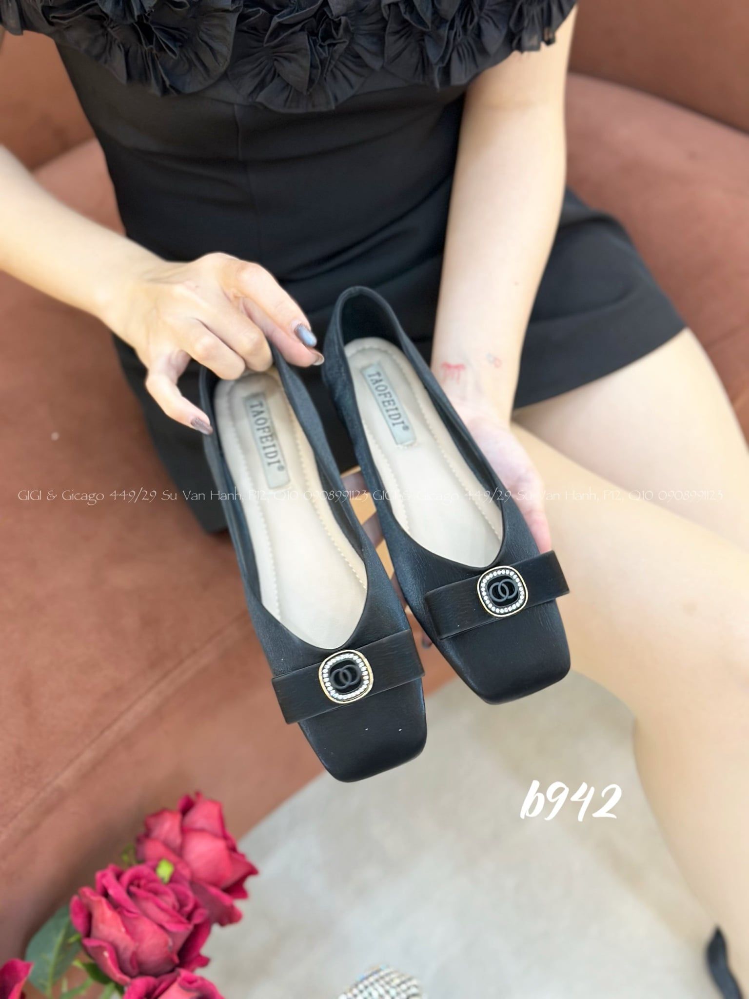 Búp bê mũi nhọn charm B942