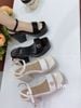 Sandal gót vuông trái tim S916