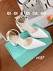 Giày cao gót vuông GIAYCUOI C057