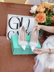 Giày cao gót nhọn HOA WD C737