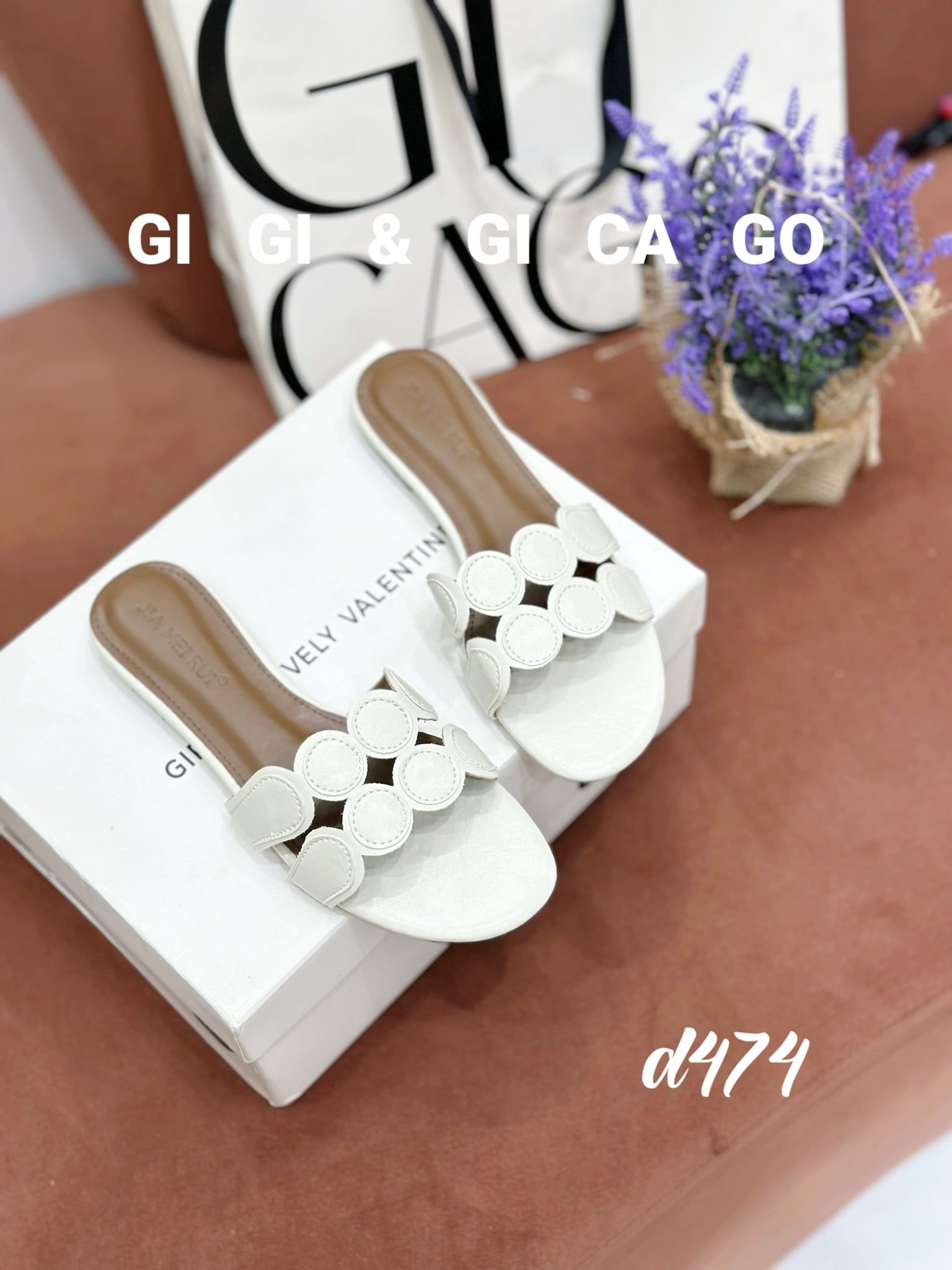 Dép bệt đồng tròn D474