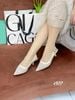 Giày cao gót nhọn lưới hở gót C977