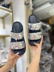 Dép bánh mì kim tuyến D331