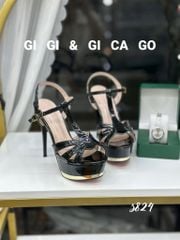 Sandal gót nhọn đế đúp S824