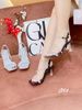Sandal gót nhọn tiệc bling S901