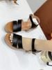 Sandal gót vuông gỗ S780