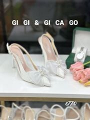Cao gót nhọn Nơ HOA WD C770