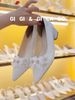 Cao gót vuông kim tuyến GIAYCUOI C064