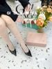 Cao gót nhọn hở gót C049