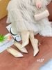 Cao gót nhọn tiệc Bling C037
