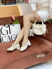 Cao gót vuông mũi tròn Mary G734
