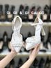 Cao gót vuông mũi nhọn GIAYCUOI C084