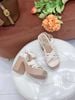 Sandal gót vuông gỗ S914