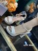 Sandal gót vuông đế đúp S890