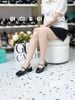 Cao gót vuông hở gót Loli C073