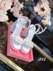 Sandal gót vuông đế đúp WD S938