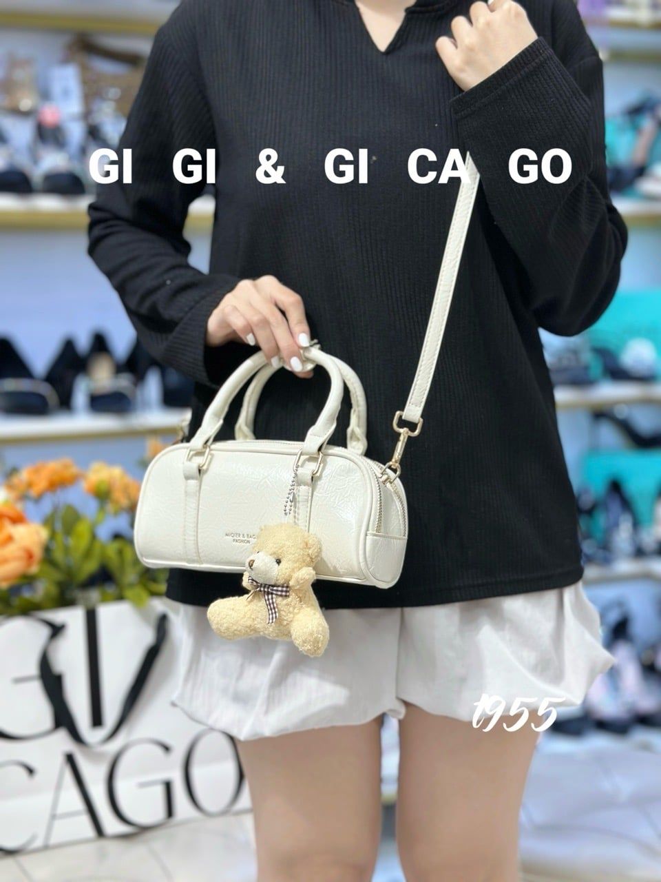 Túi trống da trơn T955