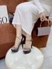 Sandal gót nhọn đế đúp S884