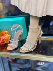 Sandal gót nhọn dây đính đá S637