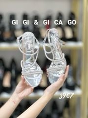 Sandal gót nhọn dây chéo S967