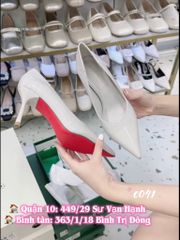 Cao gót da trơn C041