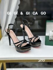 Sandal gót nhọn đế đúp dây S895