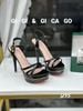 Sandal gót nhọn đế đúp dây S895