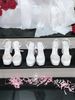Sandal gót vuông HOA WD S922