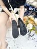 Giày bệt búp bê lưới chấm bi B944