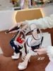Sandal gót nhọn đế đúp S827
