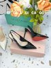 Cao gót nhọn hở gót C049