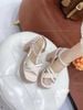 Sandal gót vuông gỗ S914