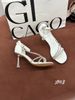 Sandal gót nhọn tiệc bling S903