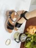 Sandal gót vuông gỗ S780