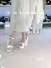 Sandal xuồng bóng chéo WD S873