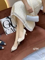 Cao gót nhọ chớp mũi C846