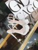 Sandal gót nhọn đế đúp S827