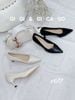 Cao gót nhọn đấp chéo C077