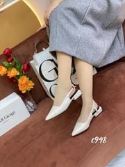 Giày bệt mũi nhọn hở gót C948
